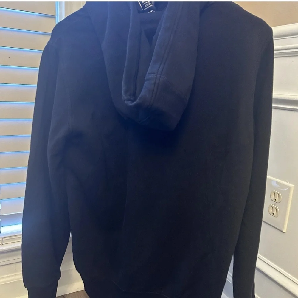 The North Face Men’s Garment Dye Hoodie Pullover (US, Small, Regular Black New